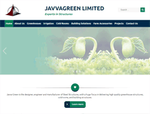 Tablet Screenshot of javvagreen.com